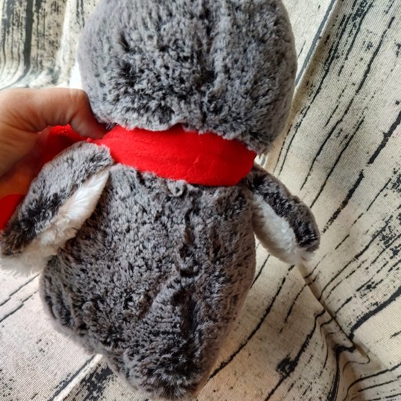 Gitzy Penguin Plush Stuffed Animal Toy Scarf winter NWT 11" - Picture 5 of 7